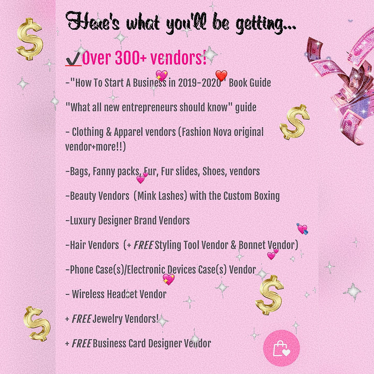 Boujee Complete Business Guide 🎀 All Vendors + Guide - Boujee Ways™