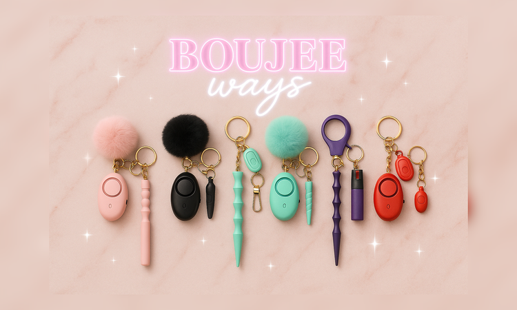 Boujee Self Defense Keychains
