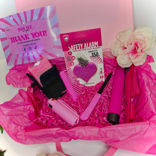 Boujee Safety Bundle Box in Pretty Pink 💕