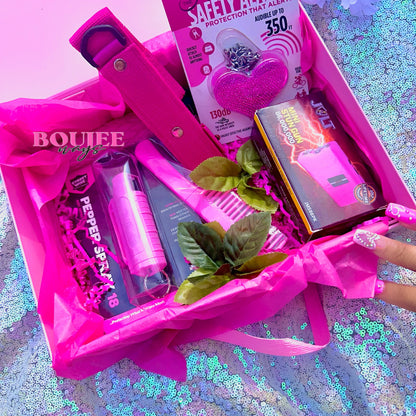 Boujee Safety Bundle Box in Pretty Pink 💕