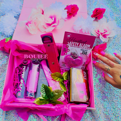 Boujee Safety Bundle Box in Pretty Pink 💕