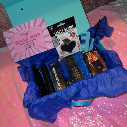 Boujee Safety Bundle Box in Aqua Luxe 💙