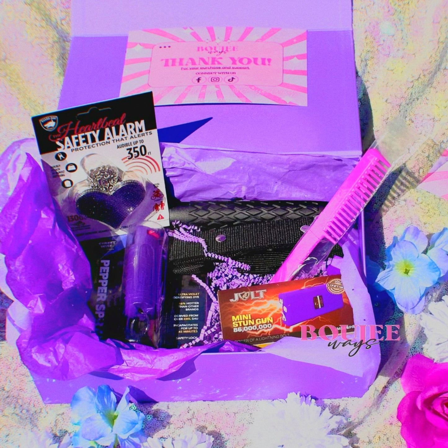 Boujee Safety Bundle Box in Royal Purple 💜