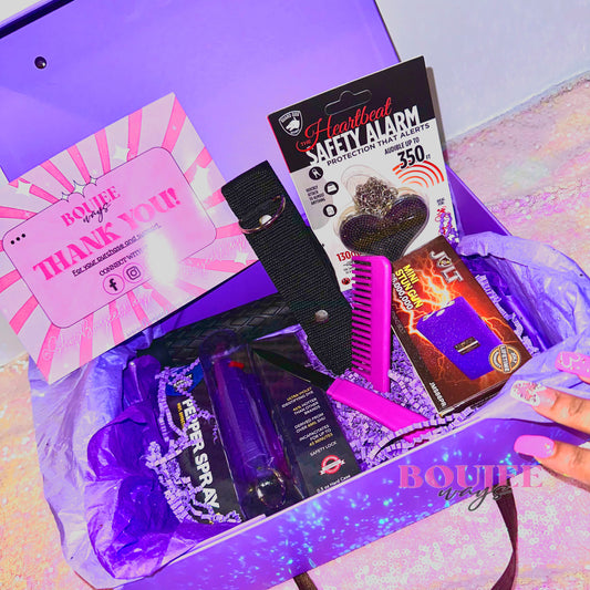Boujee Safety Bundle Box in Royal Purple 💜