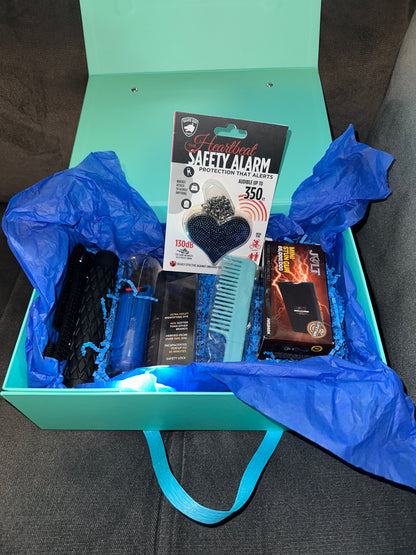 Boujee Safety Bundle Box in Aqua Luxe 💙