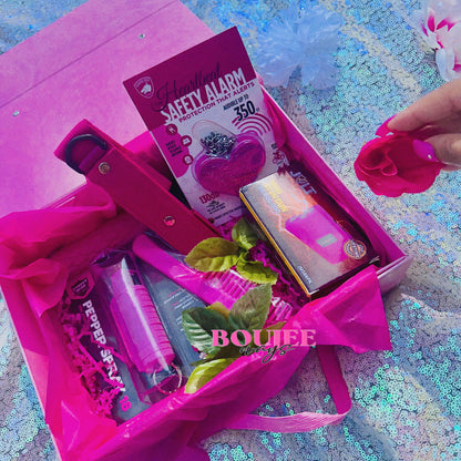 Boujee Safety Bundle Box in Pretty Pink 💕