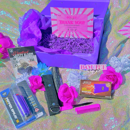 Boujee Safety Bundle Box in Royal Purple 💜