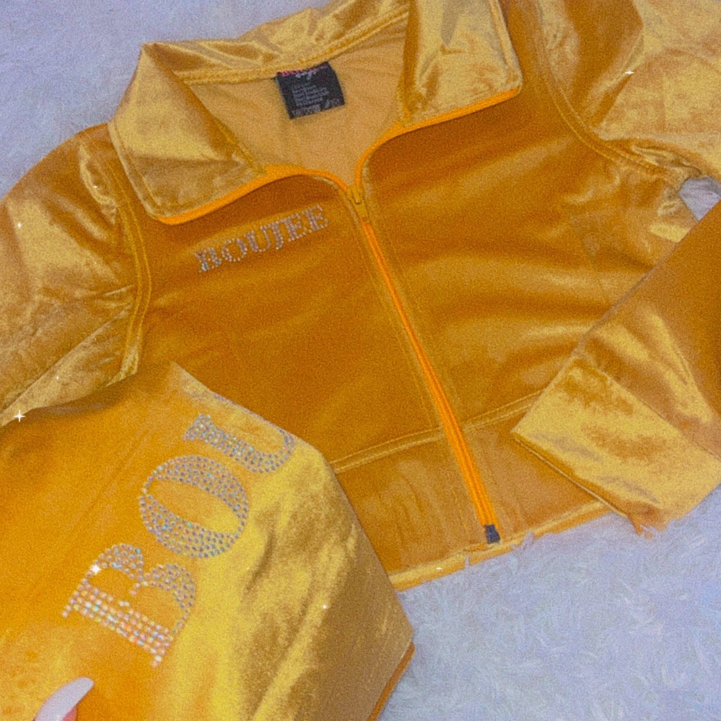 Officially Boujee Mini Skirt - Yellow