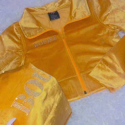 Officially Boujee Mini Skirt - Yellow